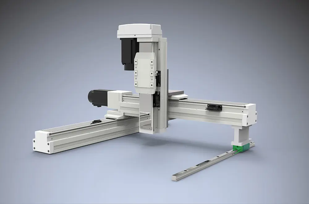 Cantilever Auxiliary Rail Manipulator | Three-Axis Linear Module Automation Handling Solution
